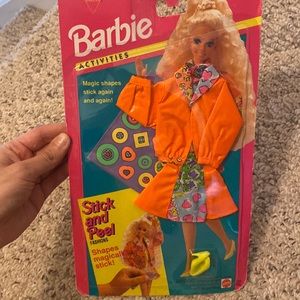 Barbie Stick and Peel Fashions